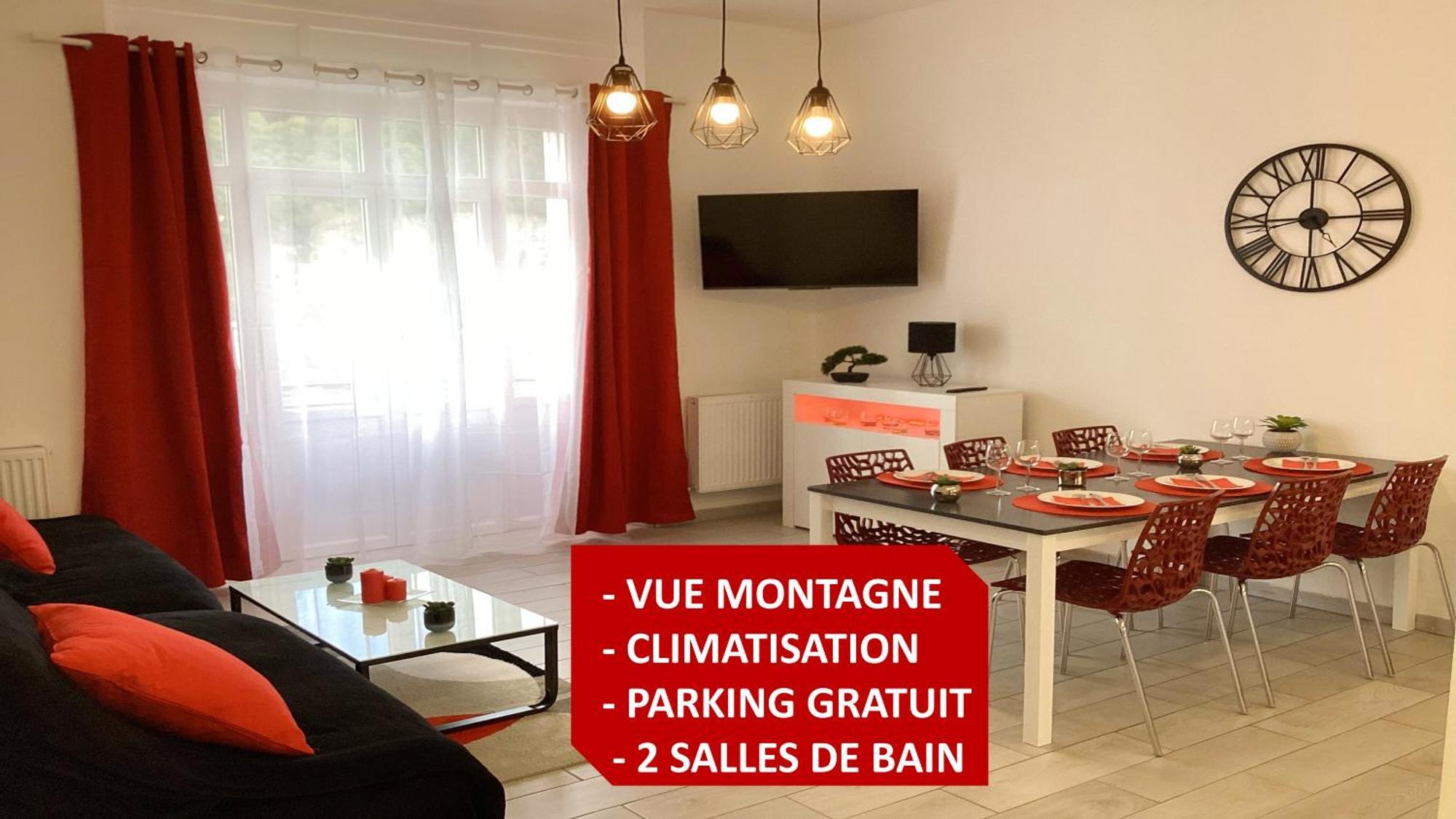Appartement Stella 95 M2 Climatise Parking Proche Sanctuaires Lourdes Exterior photo